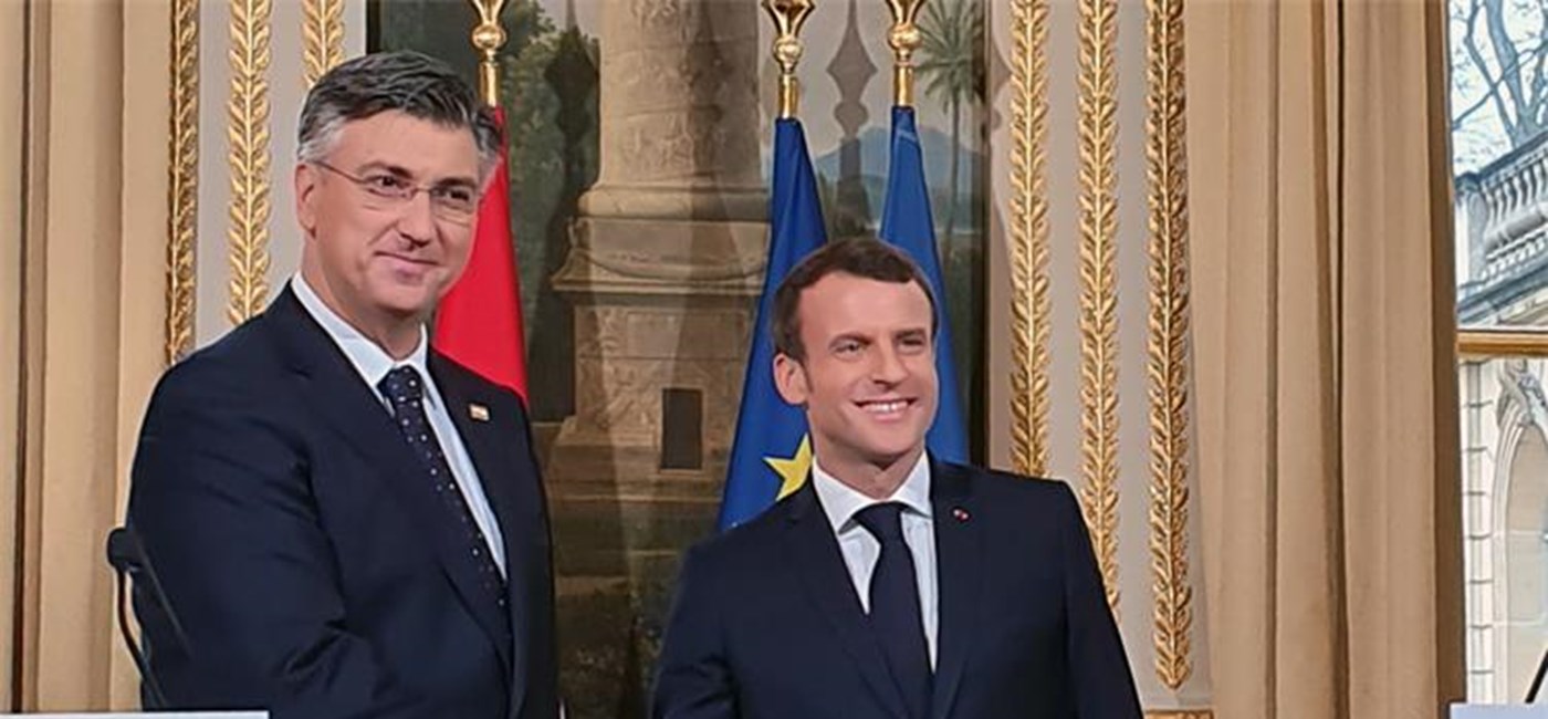 Plenkovic says talks with Macron extremely useful